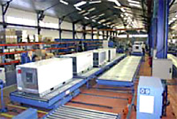 Производство центральных кондиционеров на заводе Wesper в Италии